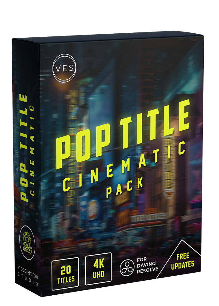Pop Cinematic Title Pack