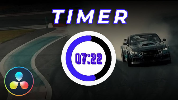 How to create a Responsive Timer Title in Davinci Resolve 17 using Time Code?