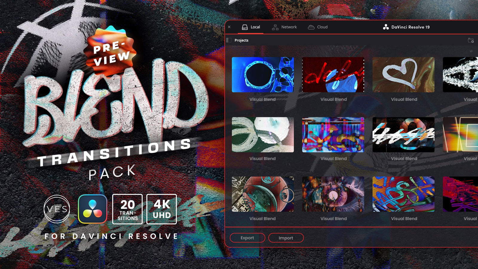 Visual Blend Transition Pack