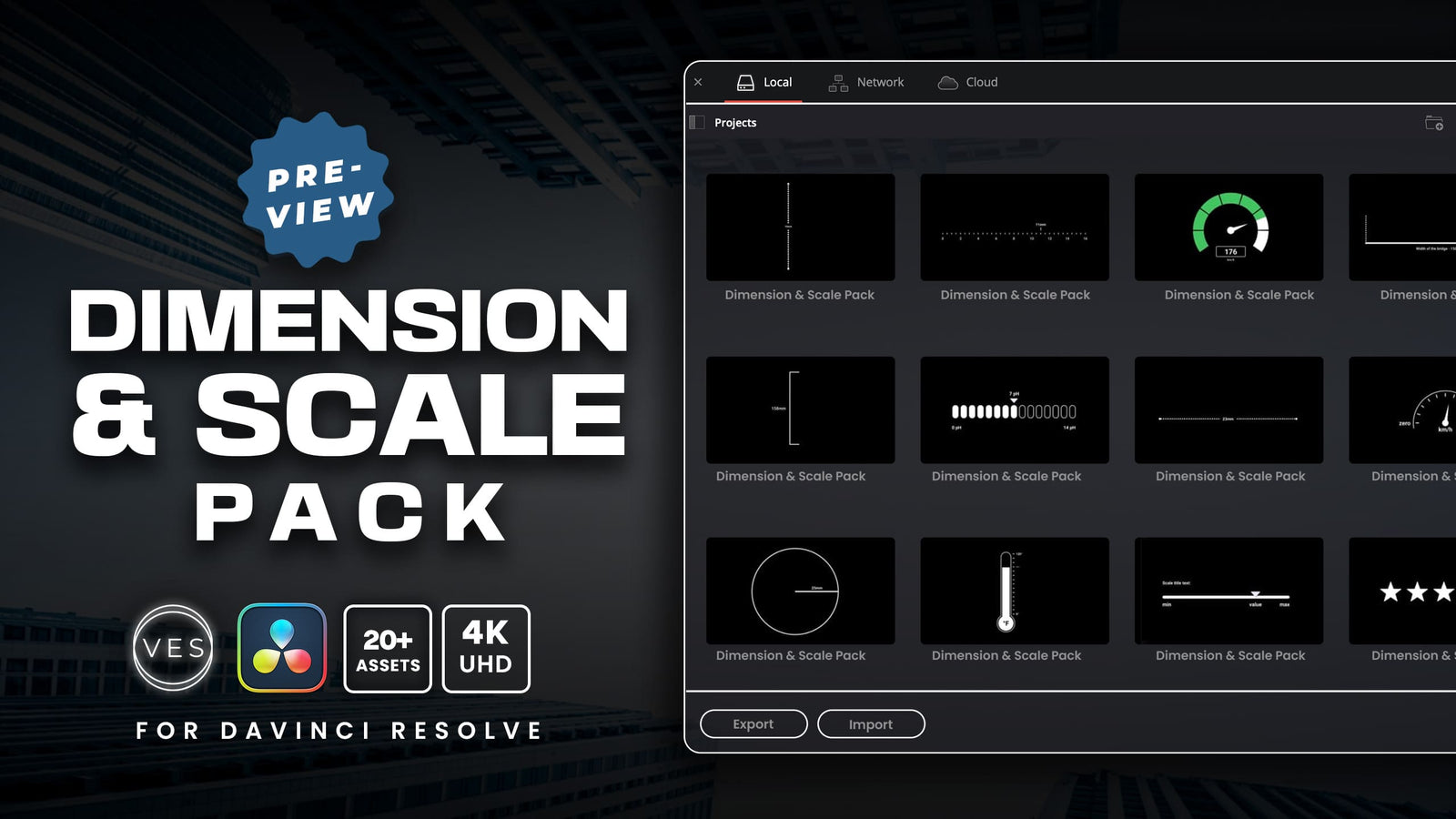 Dimension & Scale Pack