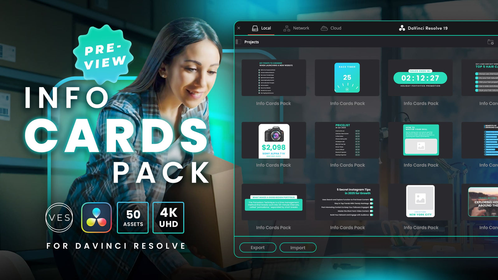 Info Cards Pack