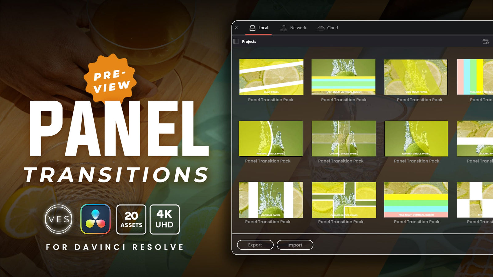 Panel Transition Pack