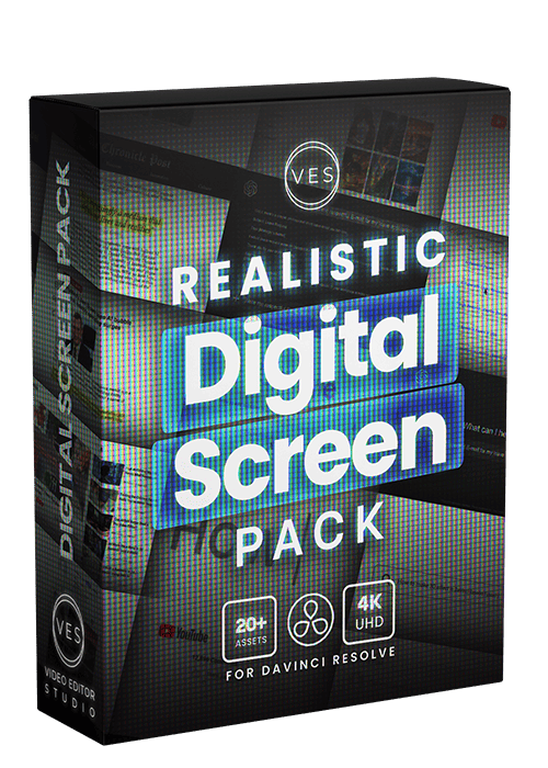 Realistic Digital Screen Pack