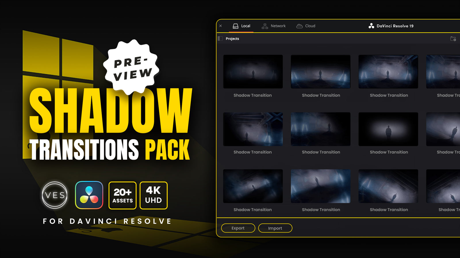 Shadow Transition Pack