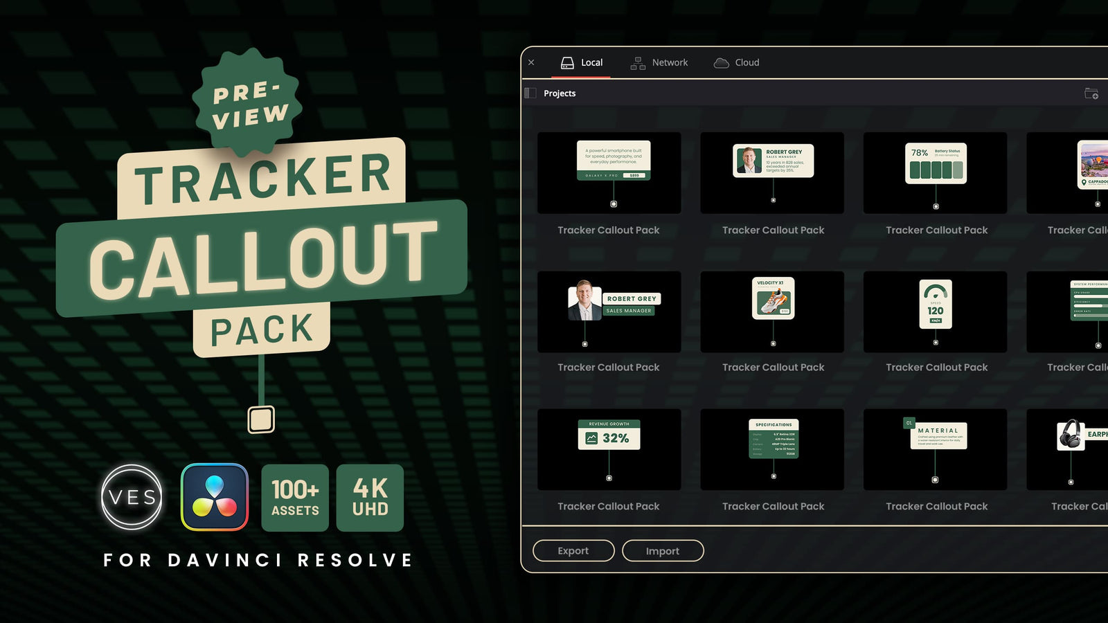Tracker Callout Pack