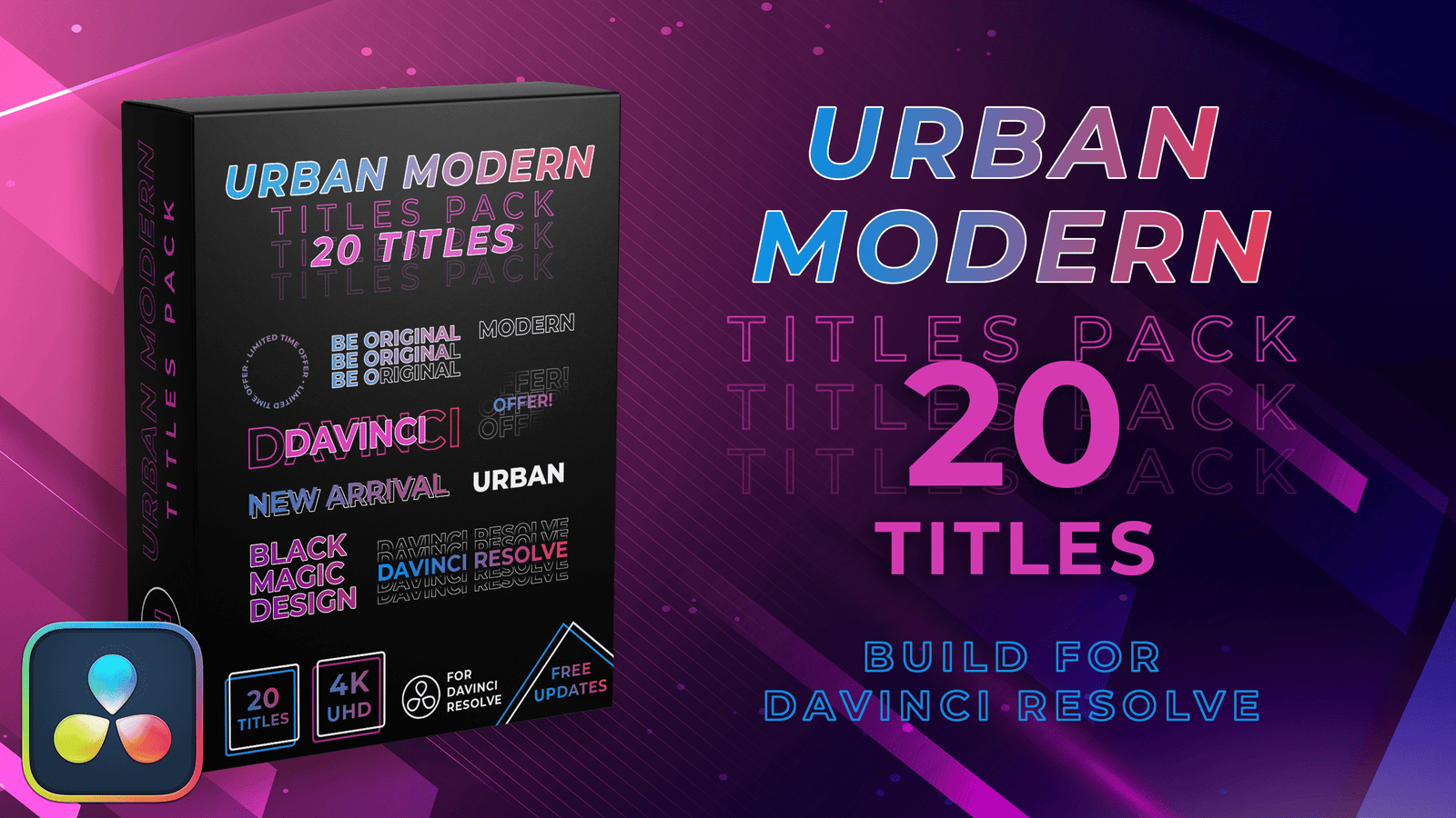 Urban Modern Title Pack