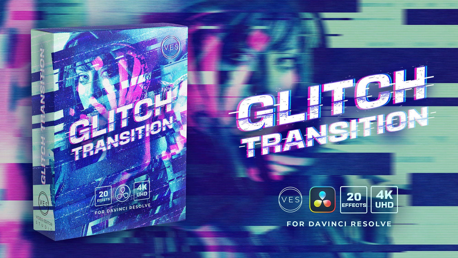 Glitch Transitions Pack