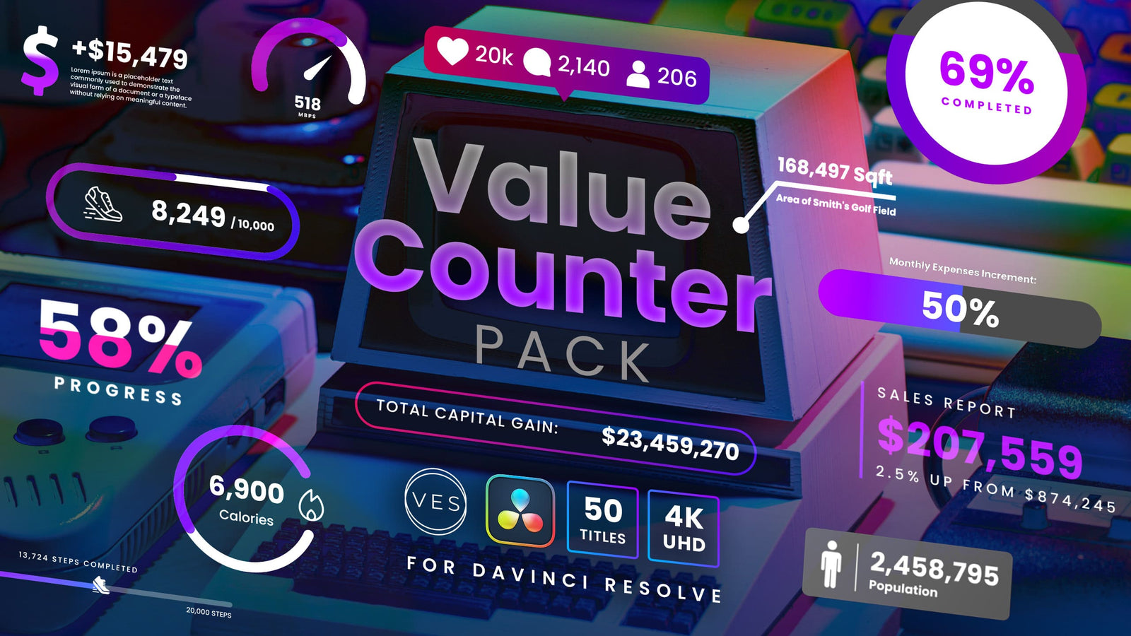 Value Counter Pack