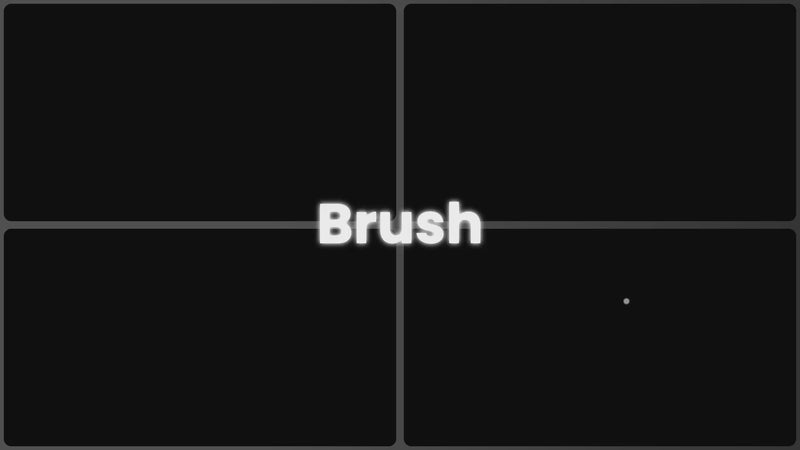 Brush preview
