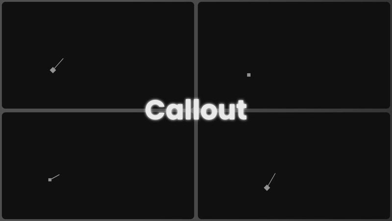 Callouts preview