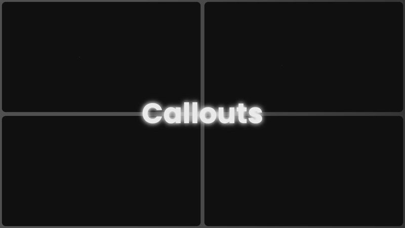Callouts preview