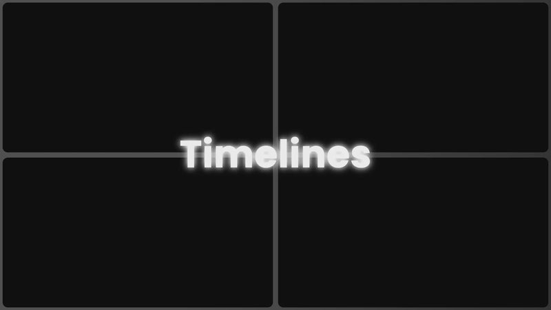 Timelines preview