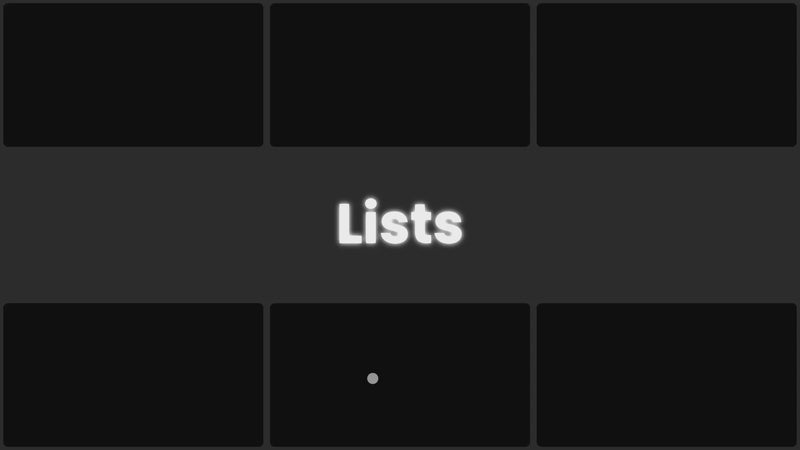 Lists preview