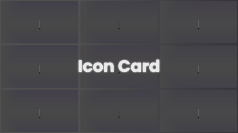 Icon Card preview