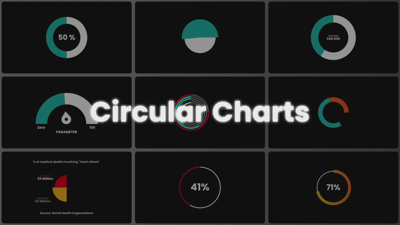 Circular Charts preview