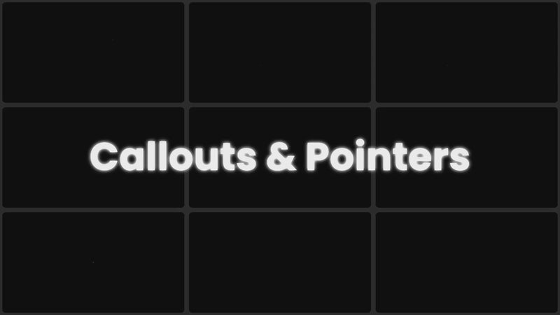 Callouts & Pointers preview