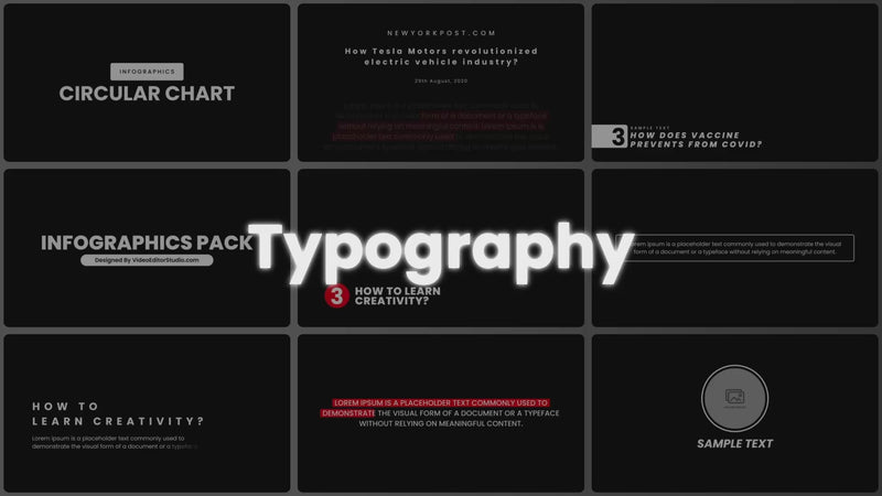 Typography preview