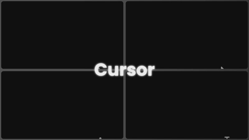 Cursor preview