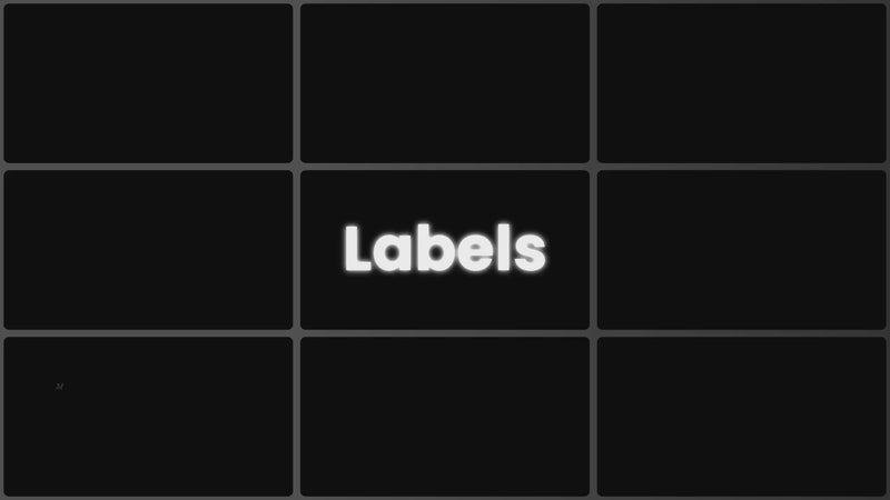 Labels preview