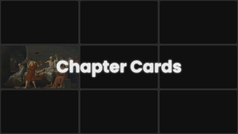 Chapter cards preview