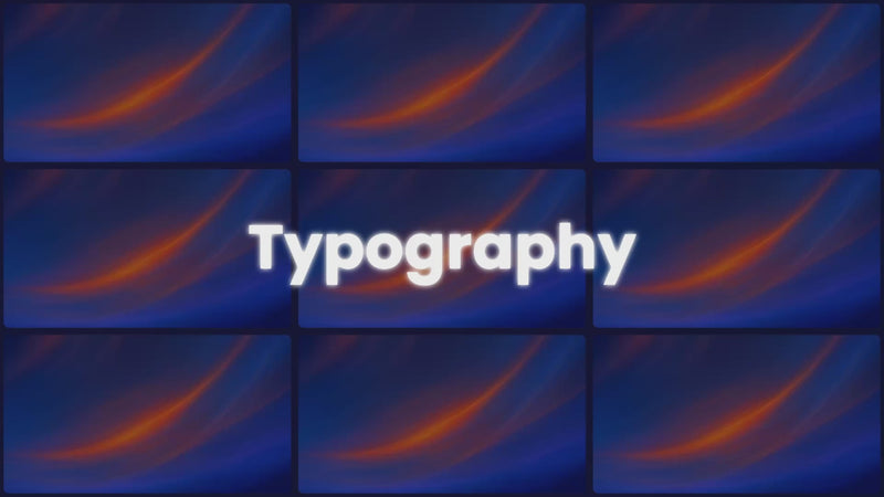 Typography preview