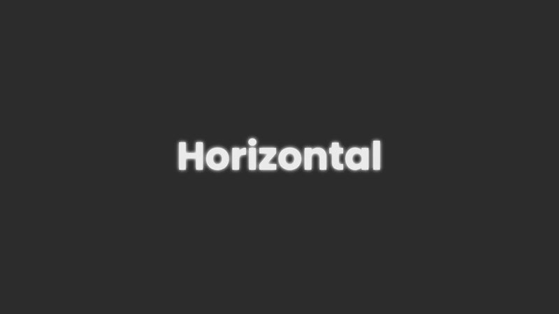 Horizontal preview