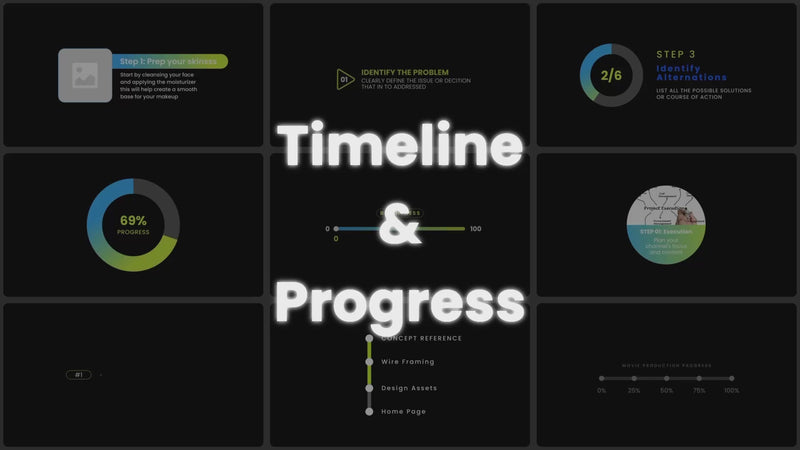 Timeline & Progress preview