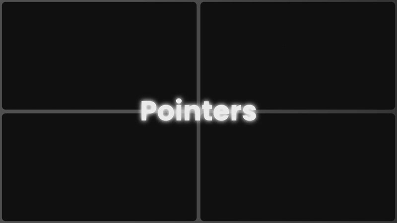 Pointers preview