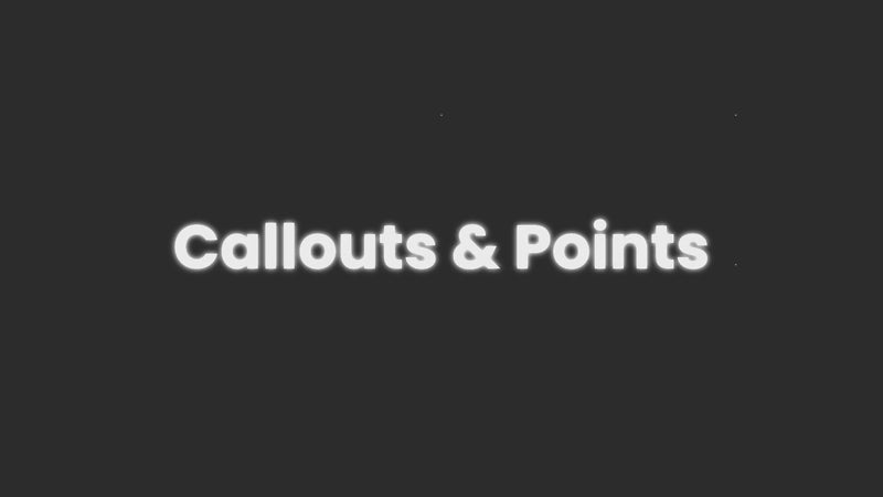 Callouts & Points preview