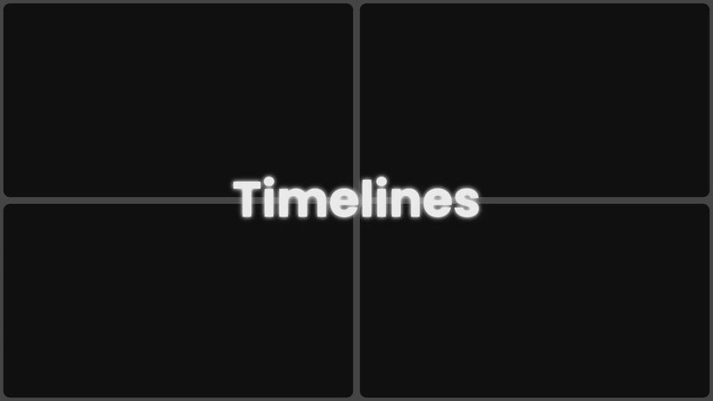 Timeline preview