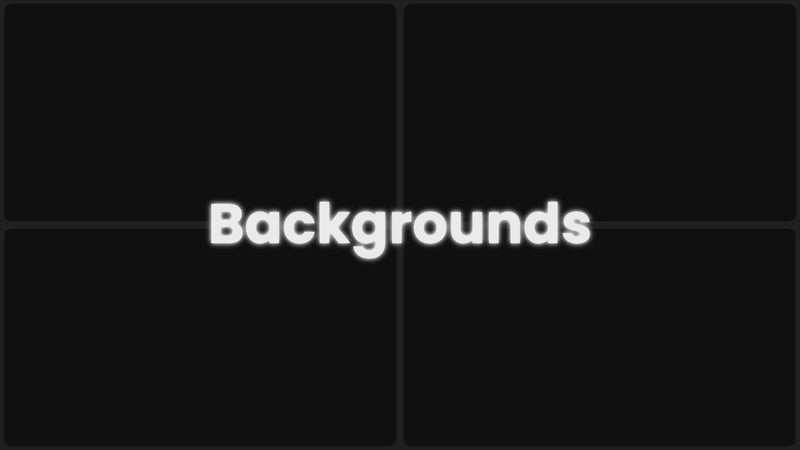 Backgrounds preview