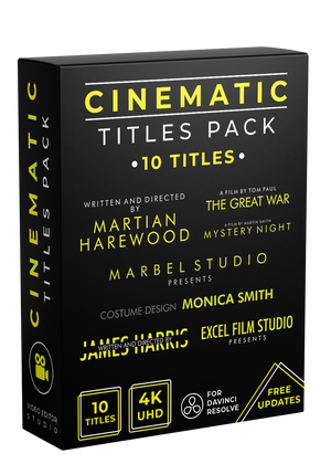 Cinematic Titles Mini Pack