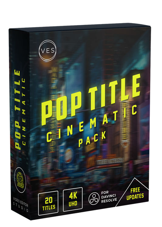 Pop Cinematic Title Pack