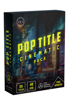 Pop Cinematic Title Pack