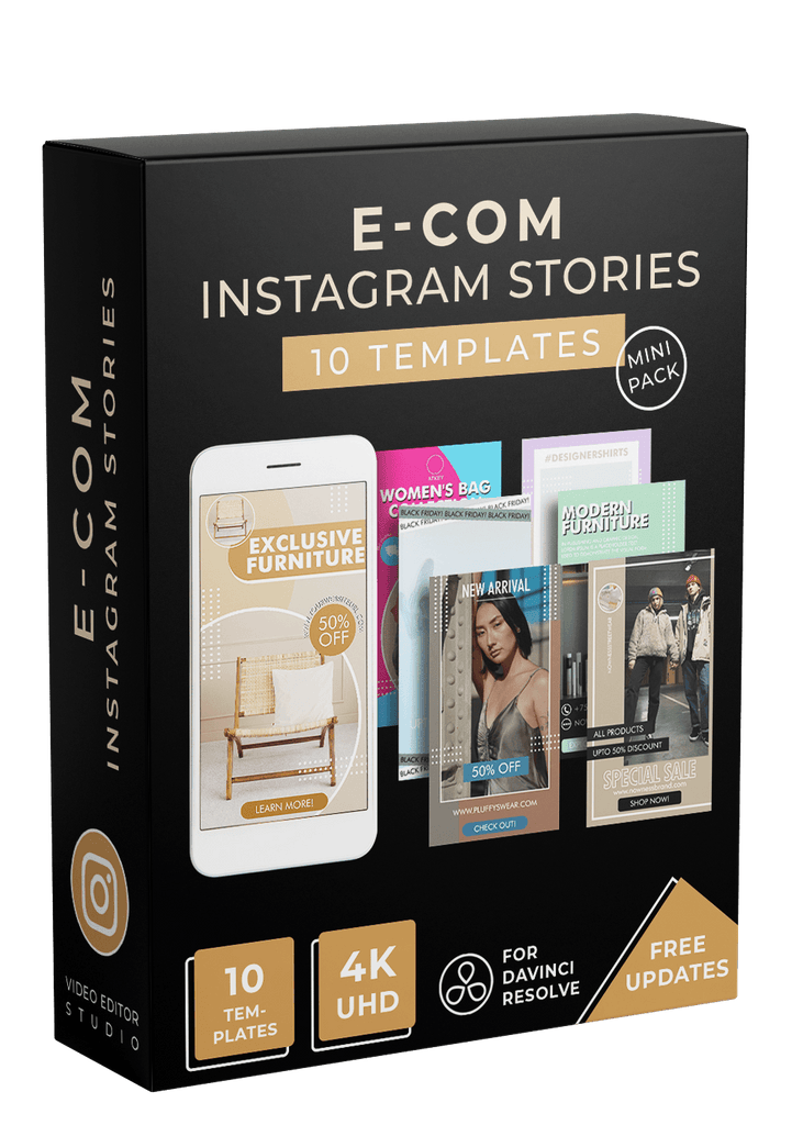 Ecom Instagram Stories (Mini Pack)