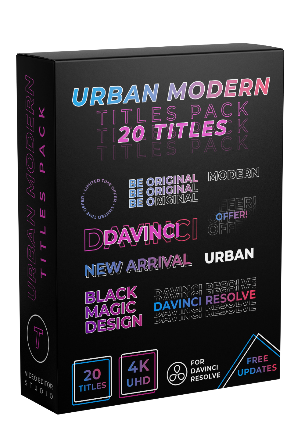 Urban Modern Title Pack