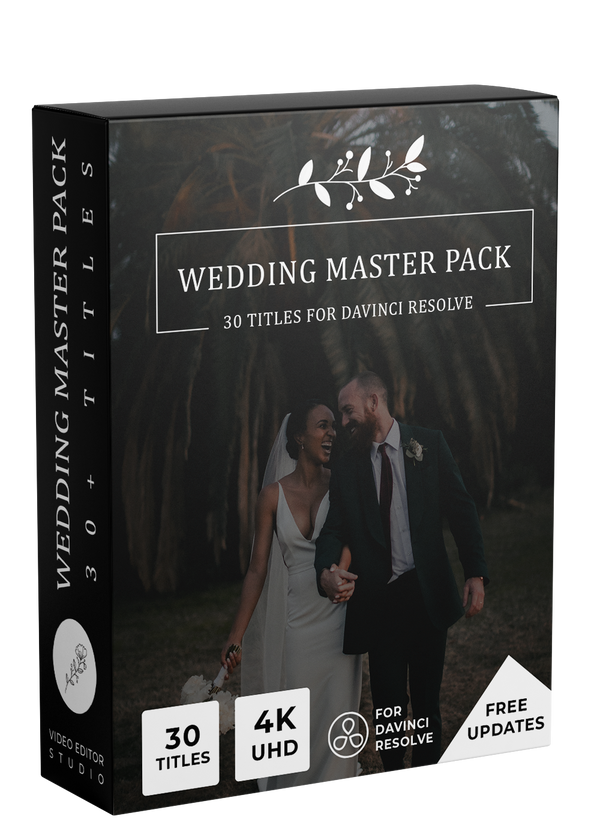 Wedding Title Pack